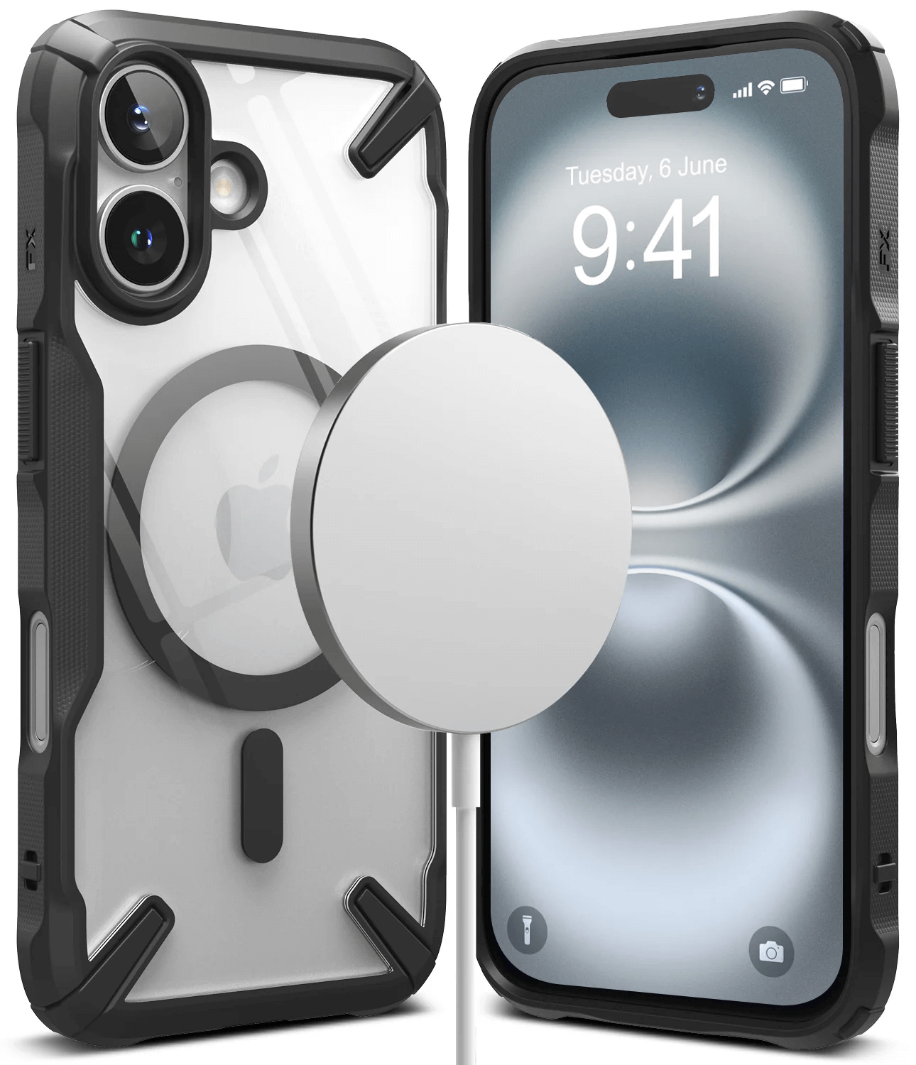 Estuche para iPhone 16 - Ringke Fusion-X Magnetic
