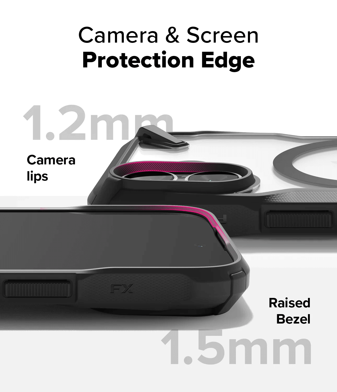 Estuche para iPhone 16 - Ringke Fusion-X Magnetic