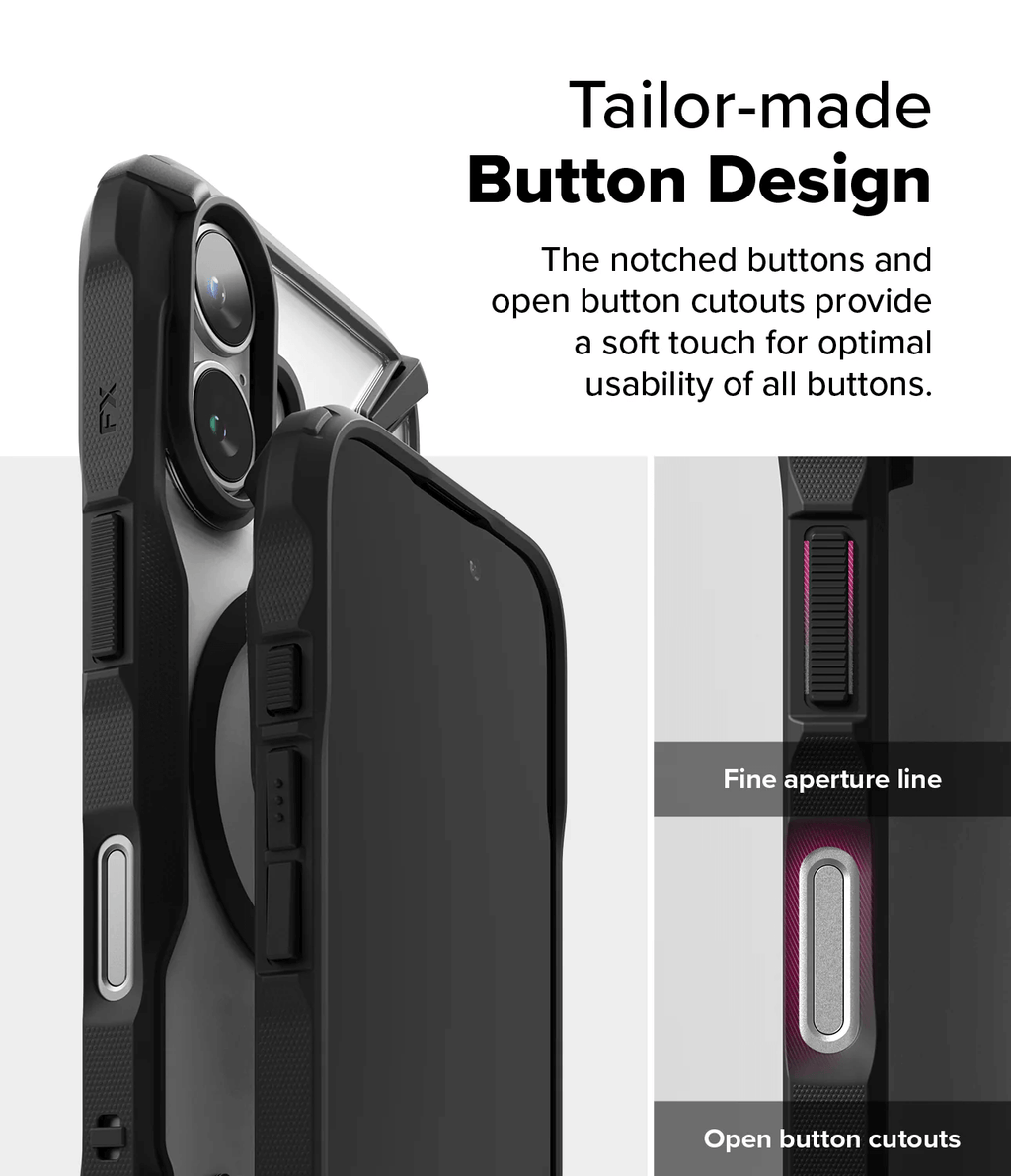 Estuche para iPhone 16 - Ringke Fusion-X Magnetic