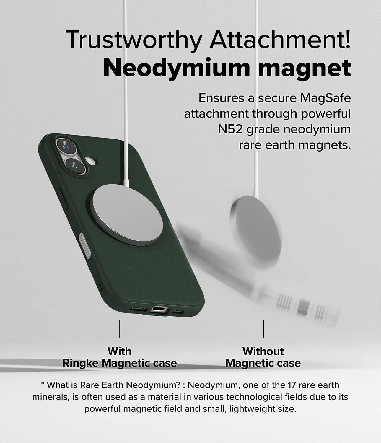Estuche para iPhone 16 - Ringke Onyx Magnetic