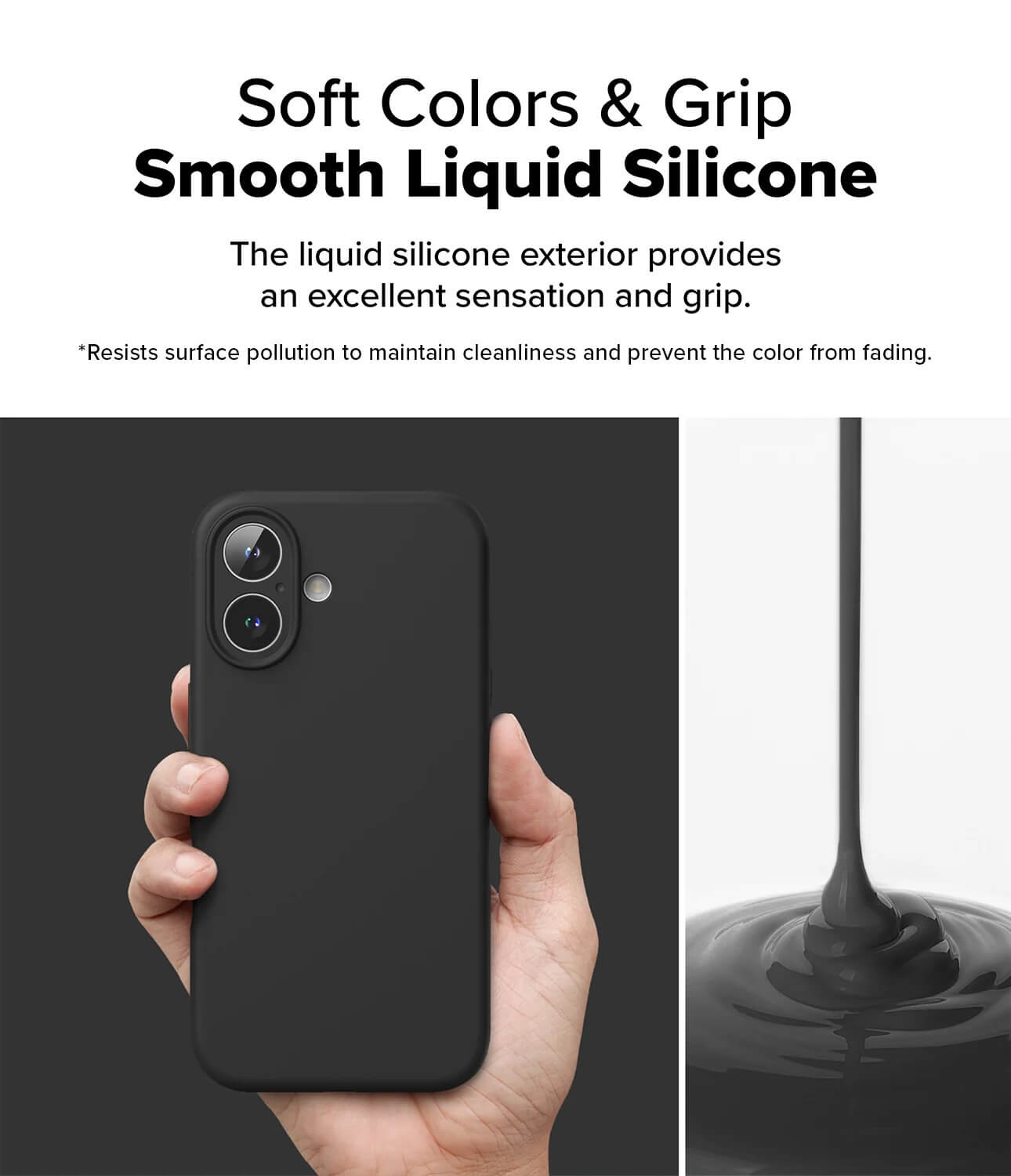 Estuche para iPhone 16 - Ringke Silicone Magnetic