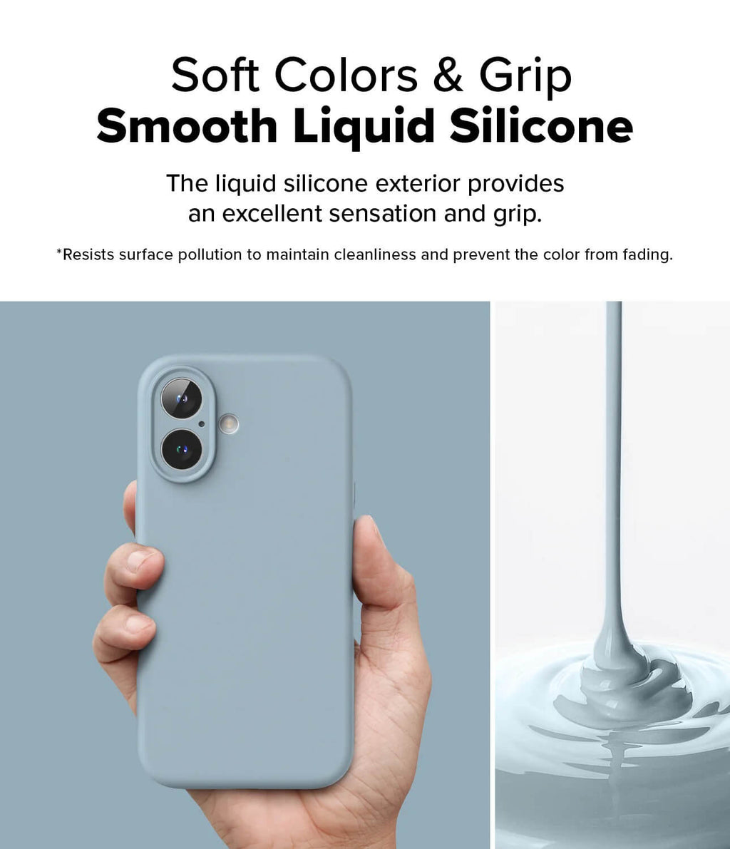 Estuche para iPhone 16 - Ringke Silicone Magnetic