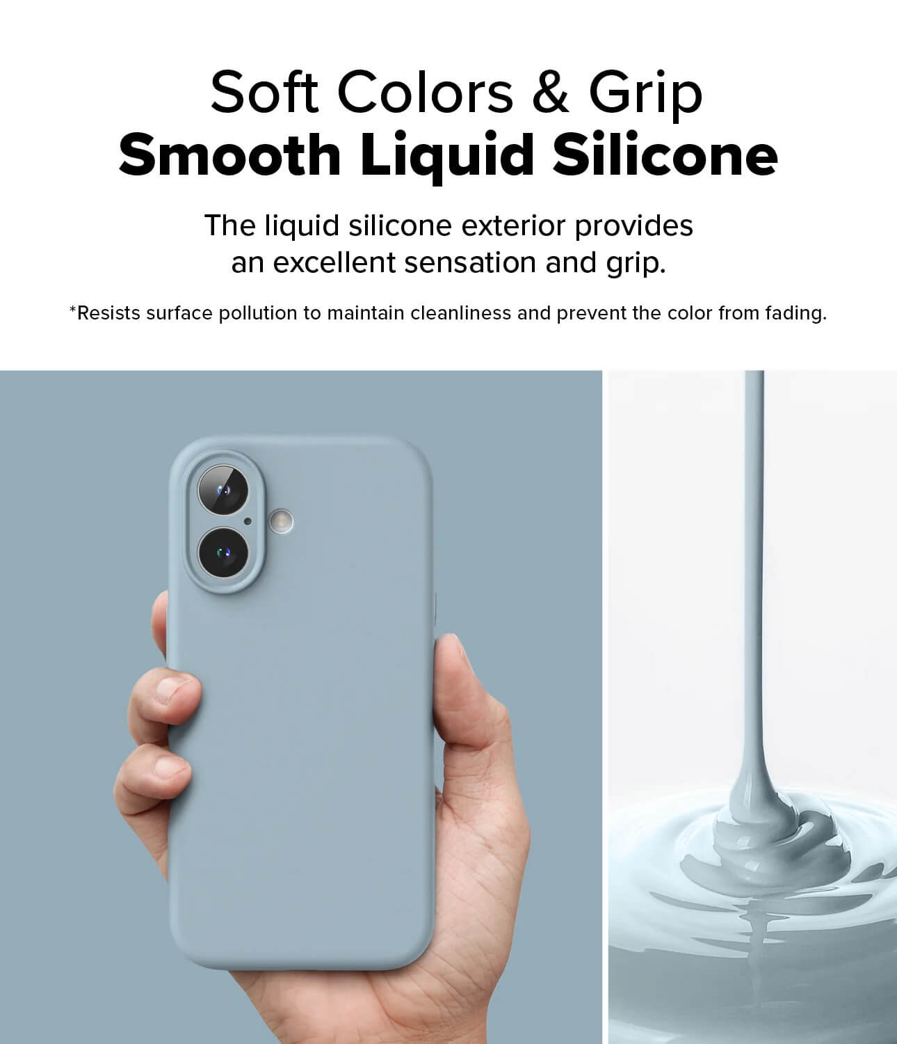 Estuche para iPhone 16 - Ringke Silicone Magnetic