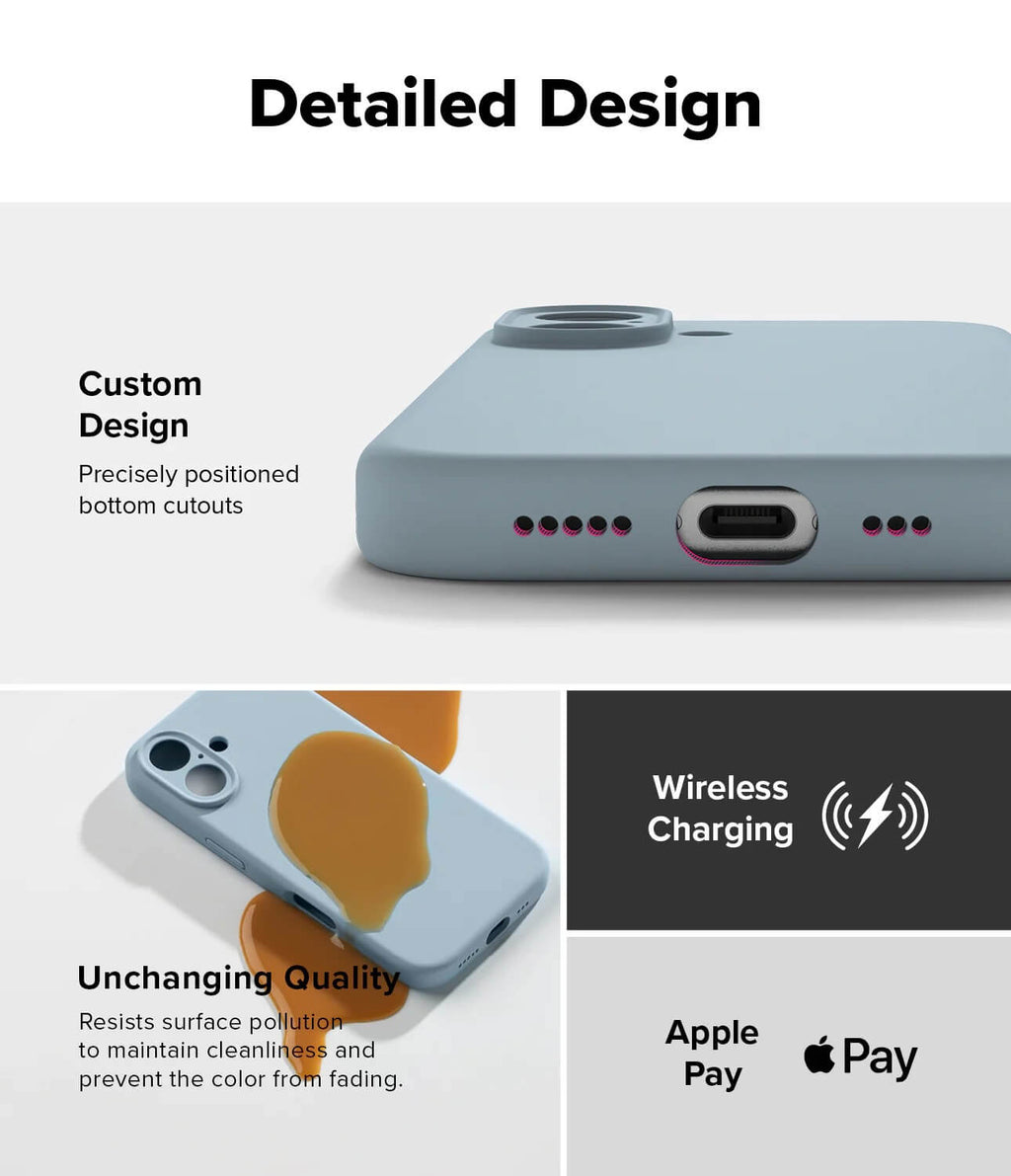 Estuche para iPhone 16 - Ringke Silicone Magnetic