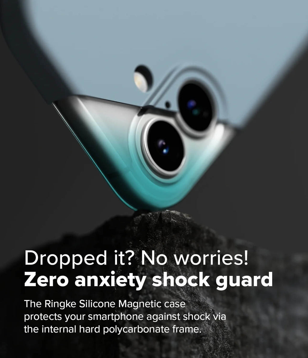 Estuche para iPhone 16 - Ringke Silicone Magnetic