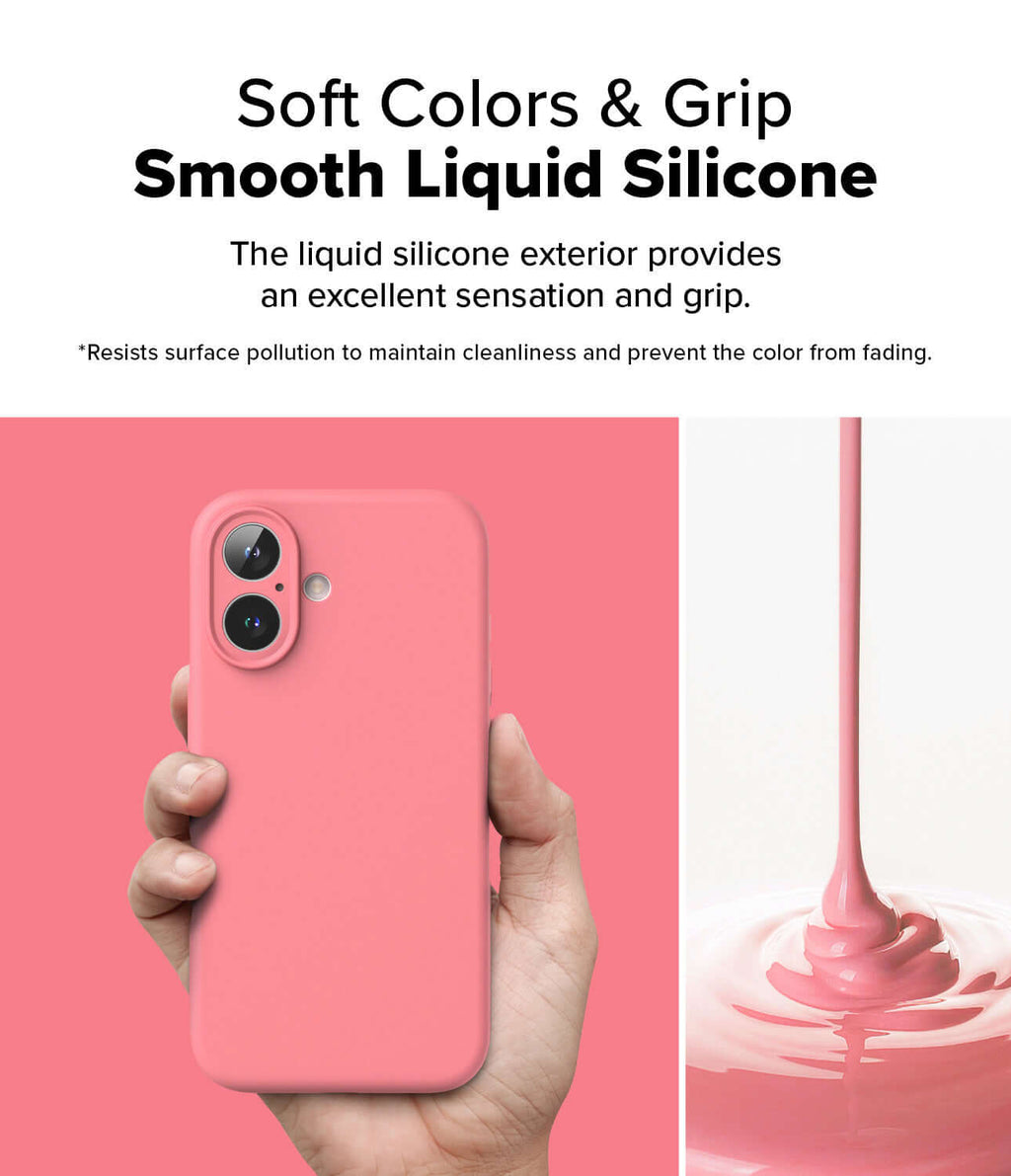 Estuche para iPhone 16 - Ringke Silicone Magnetic