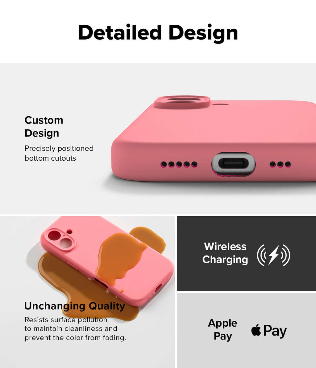 Estuche para iPhone 16 - Ringke Silicone Magnetic