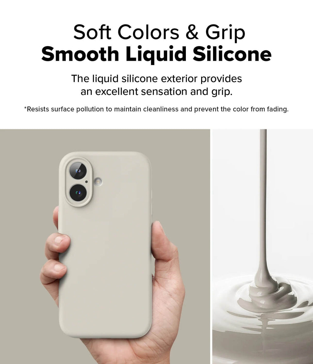 Estuche para iPhone 16 - Ringke Silicone Magnetic
