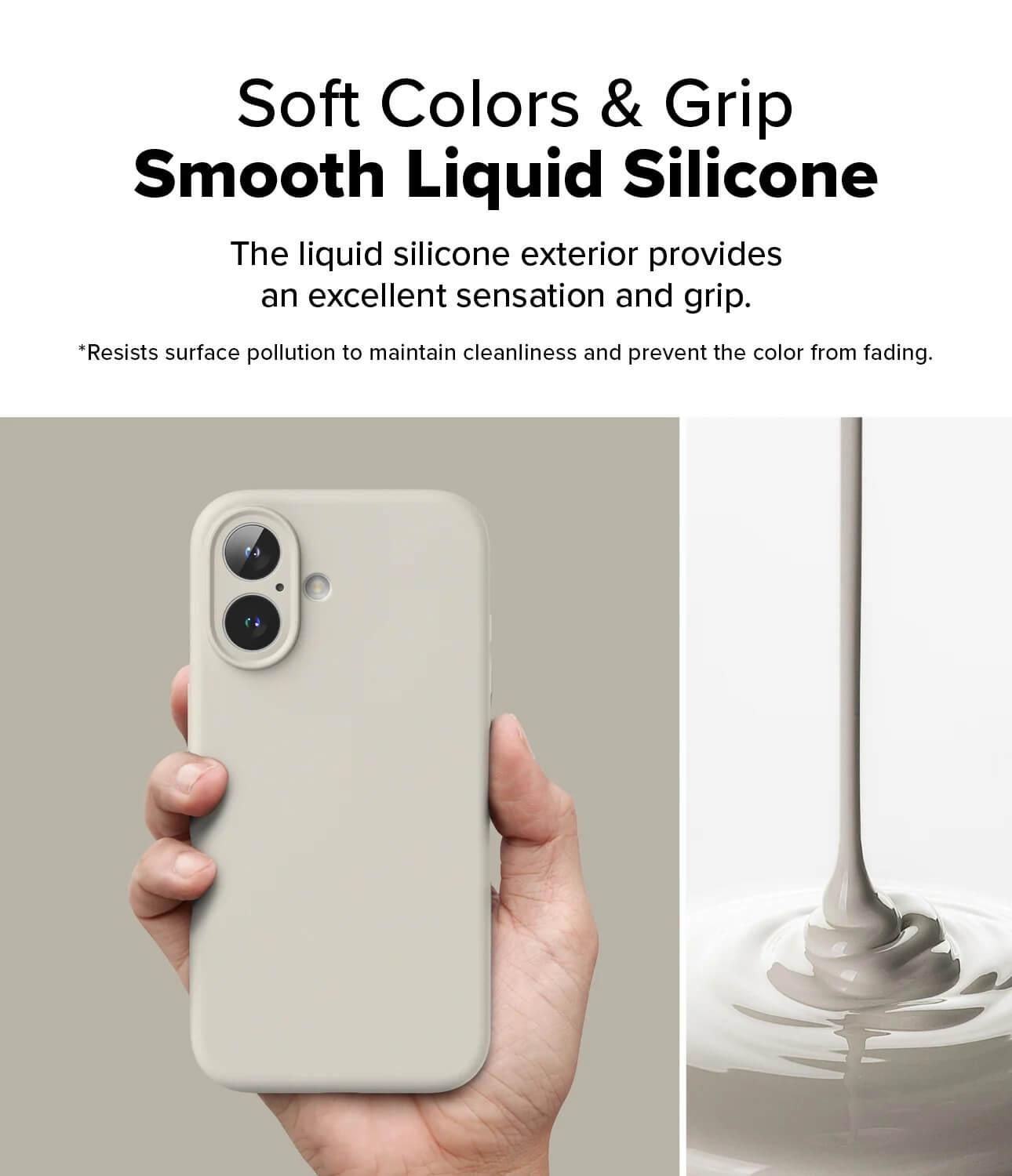 Estuche para iPhone 16 - Ringke Silicone Magnetic