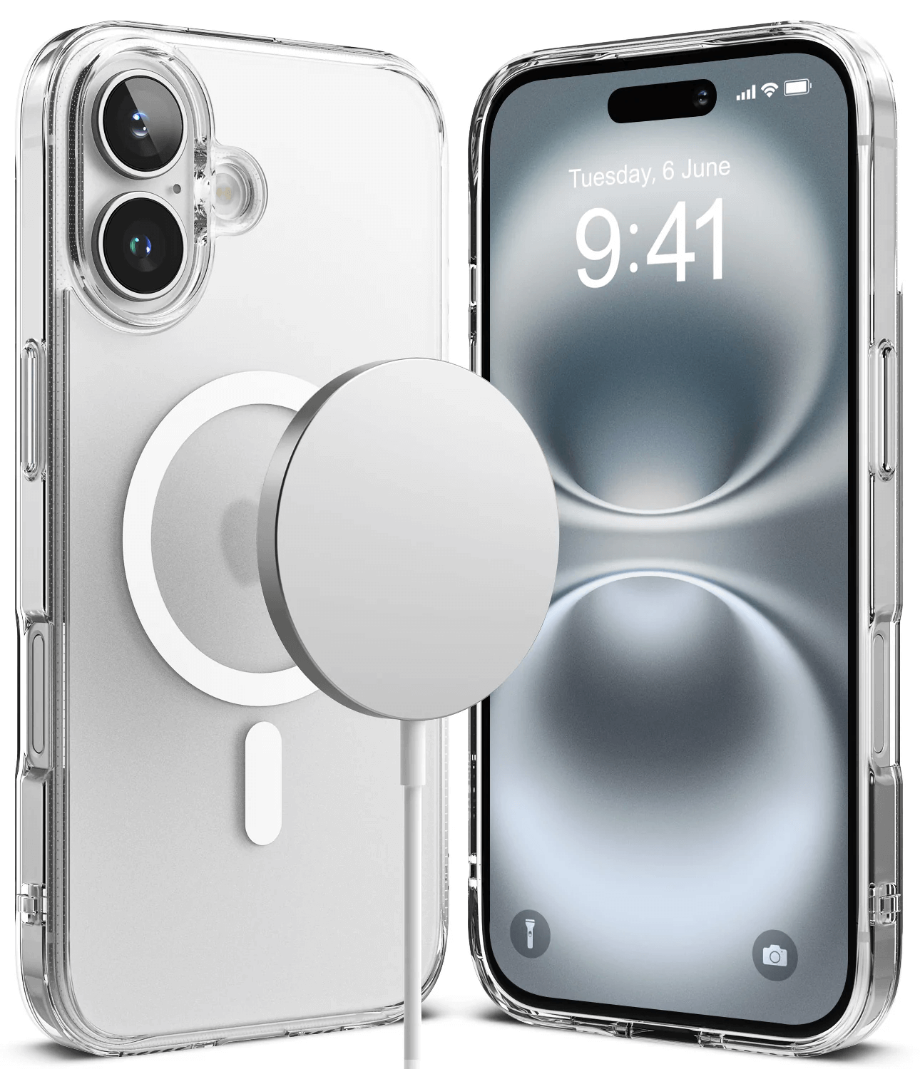 Estuche para iPhone 16 Plus - Ringke Fusion Magnetic