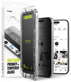 Vidrio Templado para iPhone 16 Plus / 15 Plus - Ringke Easy Slide Privacy Glass (Pack de 2)