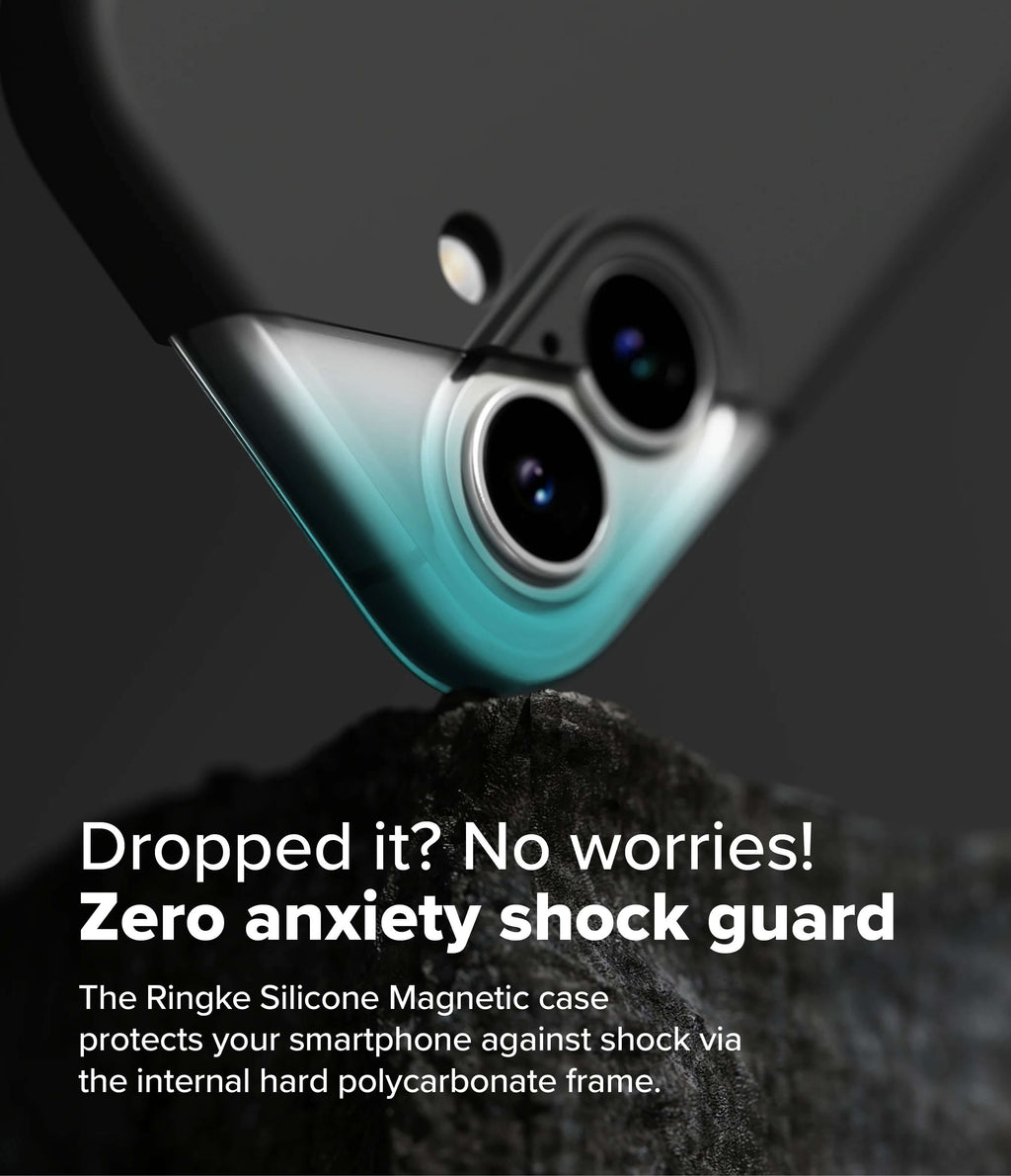 Estuche para iPhone 16 Plus - Ringke Silicone Magnetic
