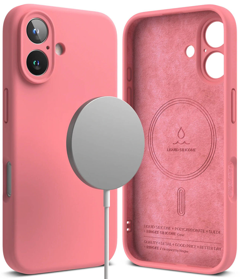 Estuche para iPhone 16 Plus - Ringke Silicone Magnetic