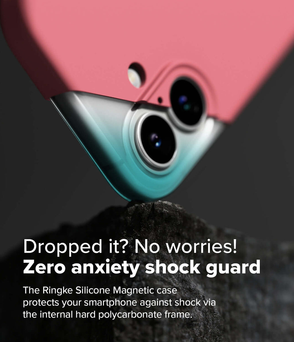 Estuche para iPhone 16 Plus - Ringke Silicone Magnetic