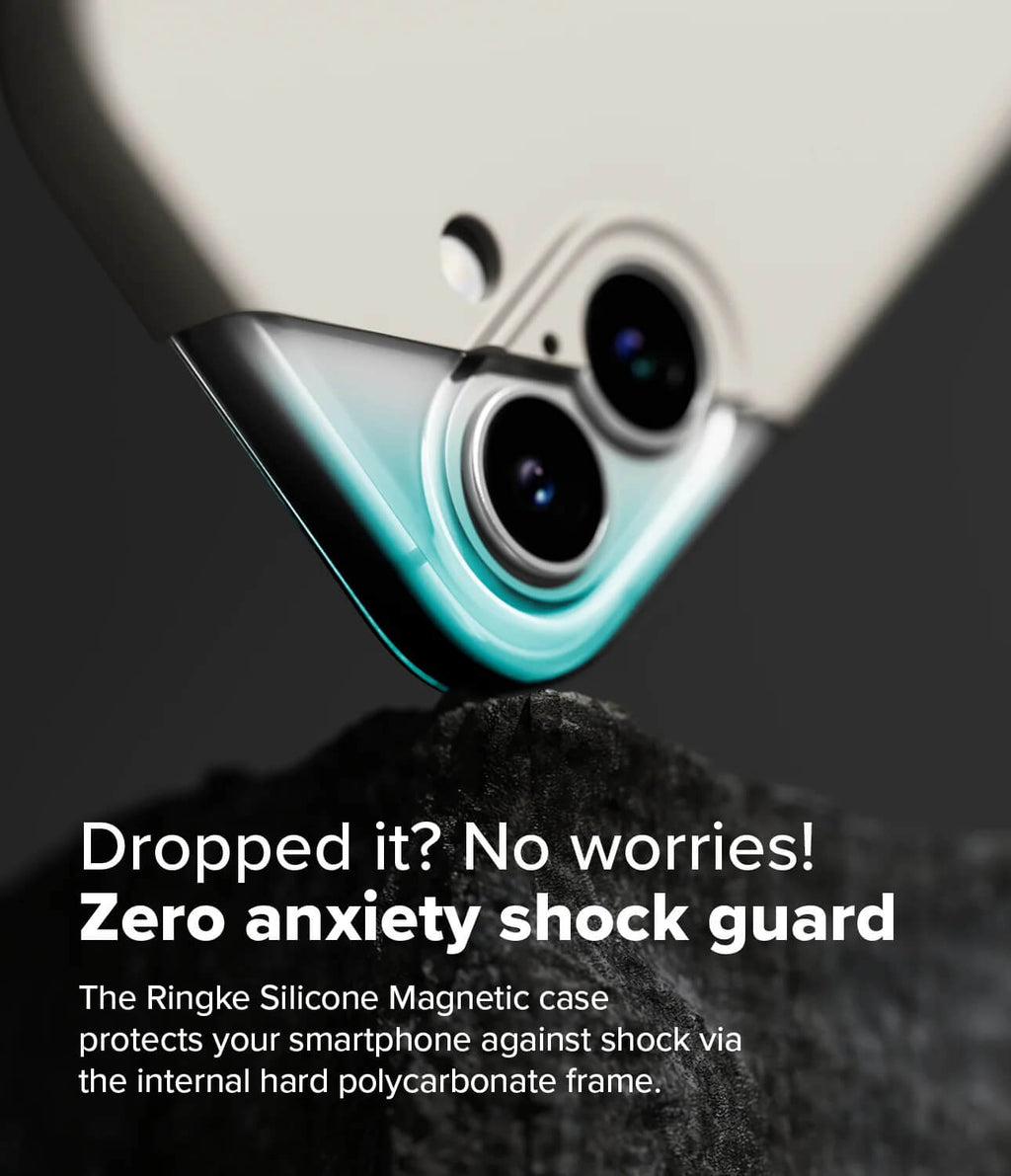 Estuche para iPhone 16 Plus - Ringke Silicone Magnetic