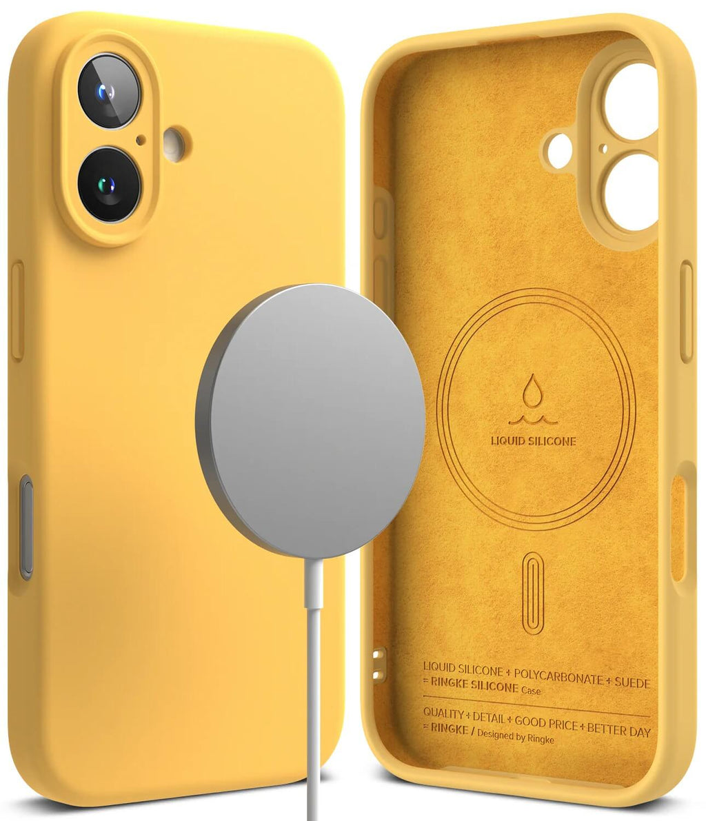 Estuche para iPhone 16 Plus - Ringke Silicone Magnetic