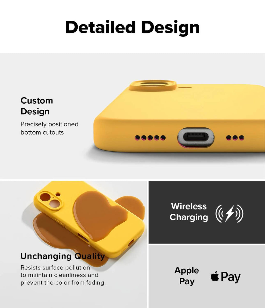 Estuche para iPhone 16 Plus - Ringke Silicone Magnetic