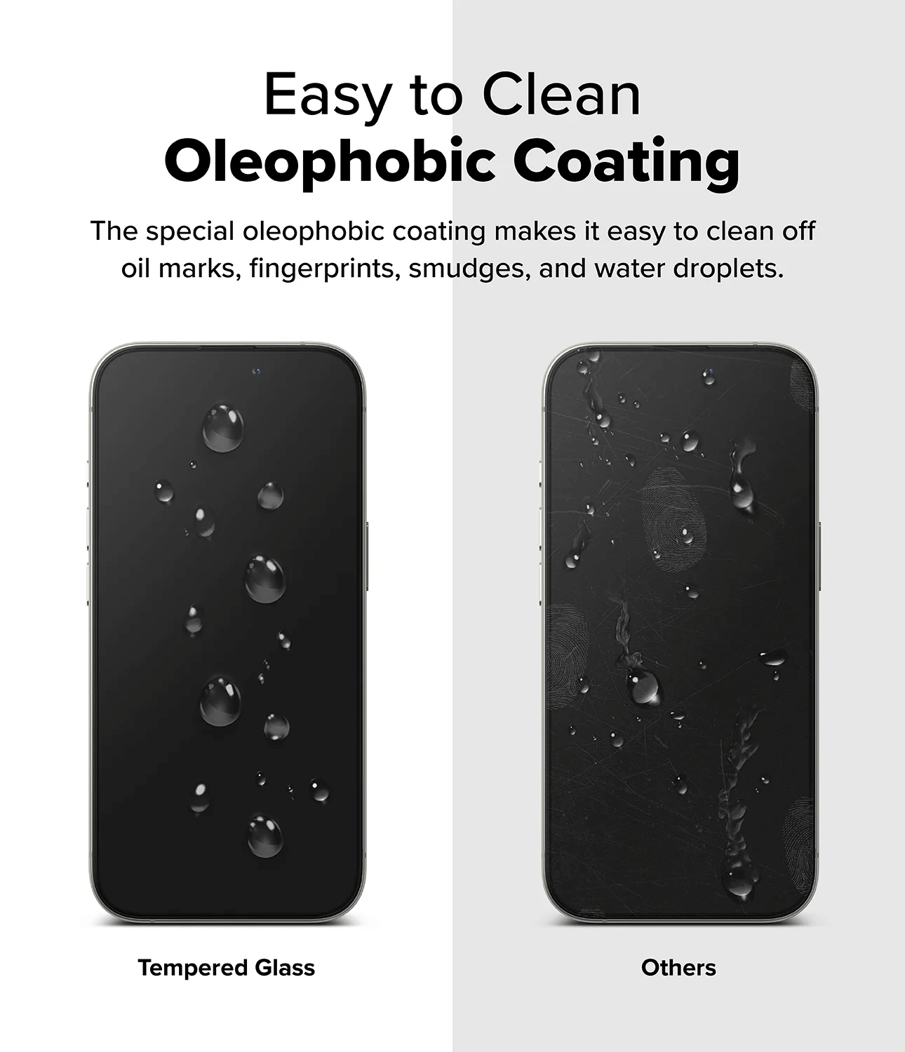 Vidrio Templado para iPhone 16 Pro - Ringke Easy Slide Tempered Glass (Pack de 2)
