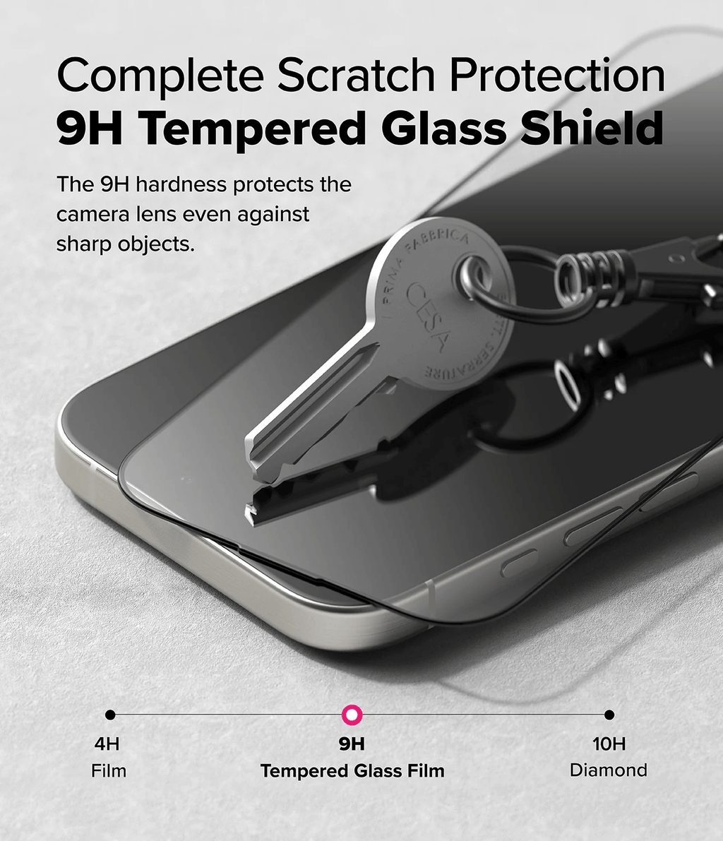 Vidrio Templado para iPhone 16 Pro - Ringke Easy Slide Tempered Glass (Pack de 2)
