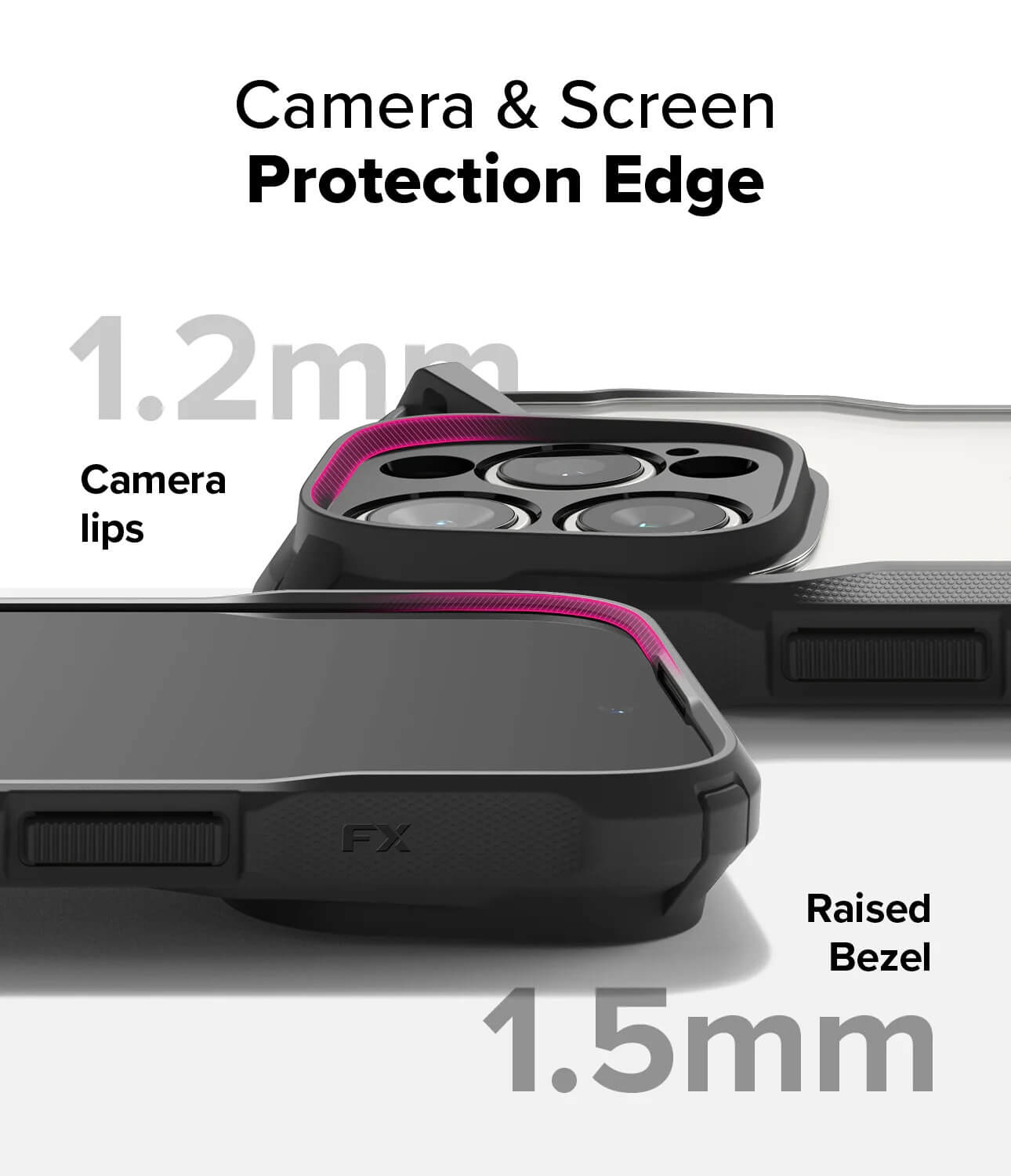 Estuche para iPhone 16 Pro - Ringke Fusion-X