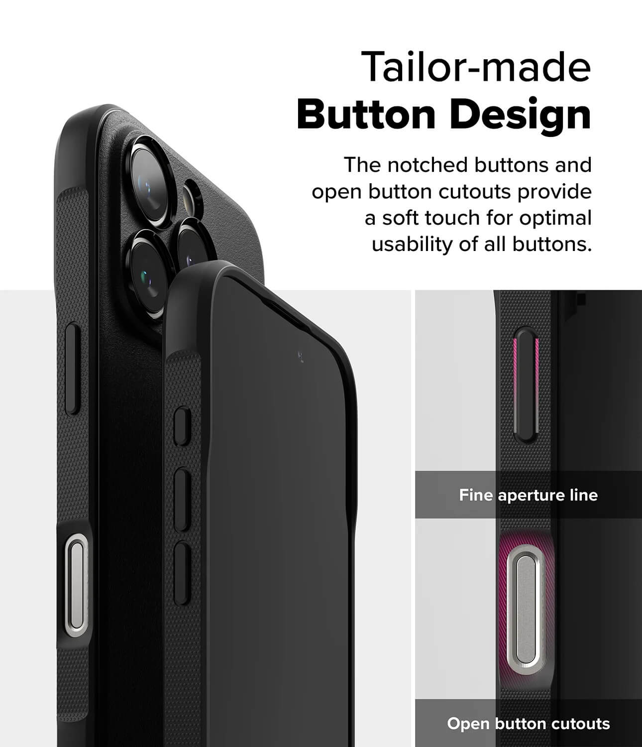 Estuche para iPhone 16 Pro - Ringke Onyx Magnetic