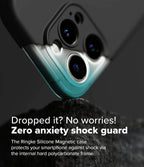 Estuche para iPhone 16 Pro - Ringke Silicone Magnetic