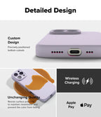 Estuche para iPhone 16 Pro - Ringke Silicone Magnetic