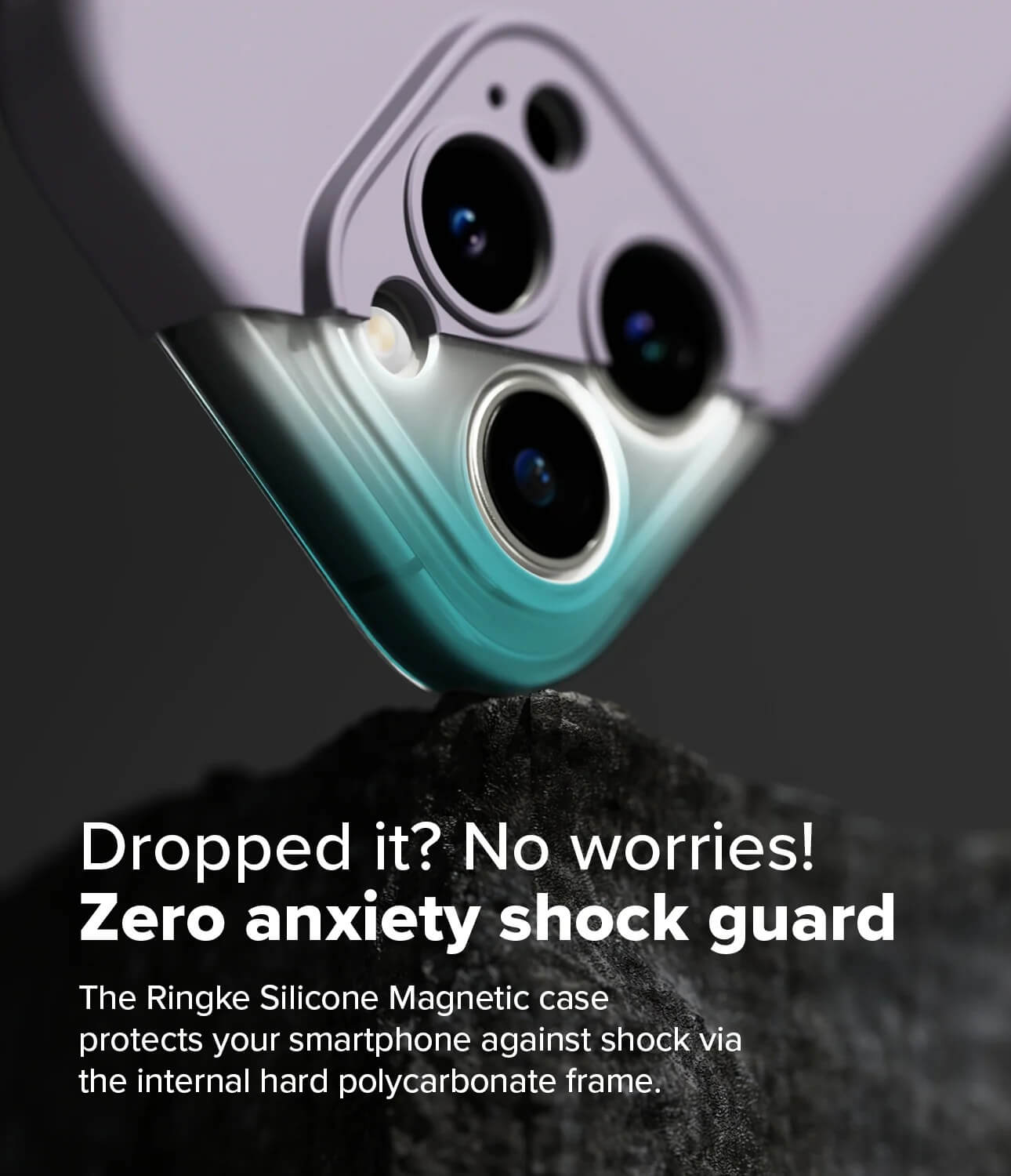 Estuche para iPhone 16 Pro - Ringke Silicone Magnetic