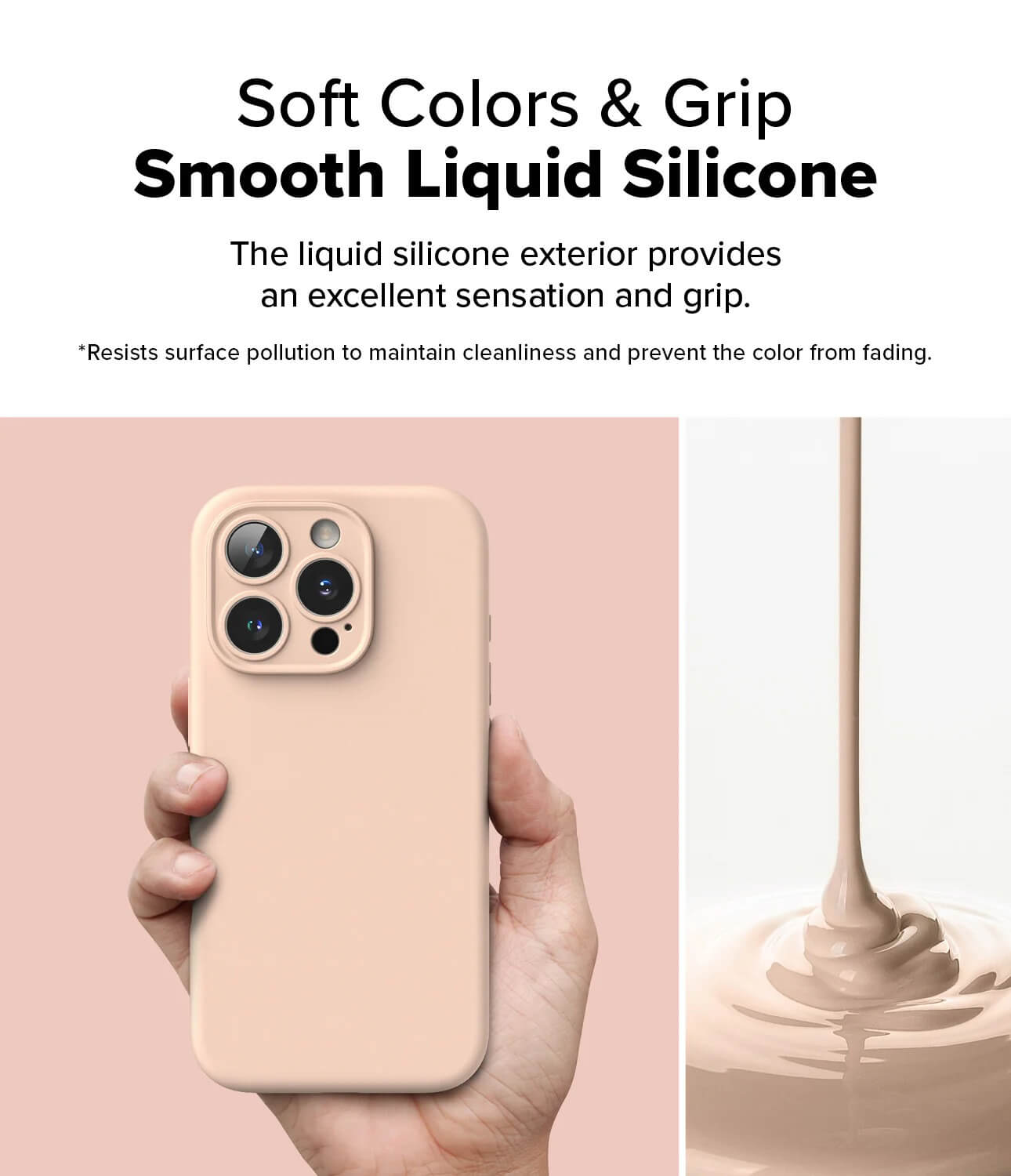 Estuche para iPhone 16 Pro - Ringke Silicone Magnetic