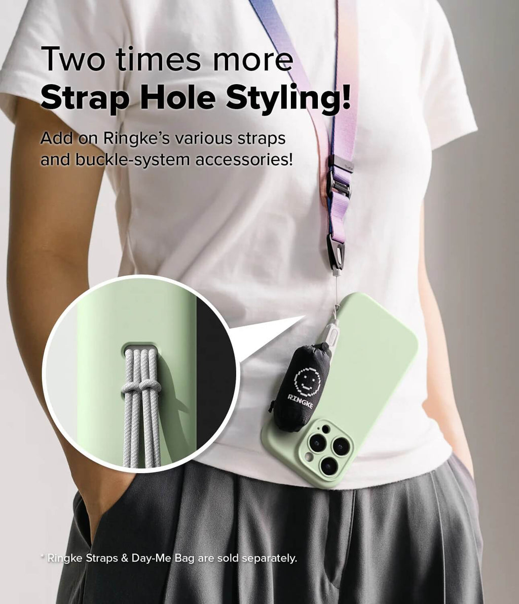 Estuche para iPhone 16 Pro - Ringke Silicone Magnetic