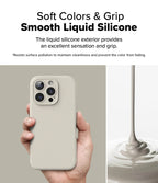 Estuche para iPhone 16 Pro - Ringke Silicone Magnetic