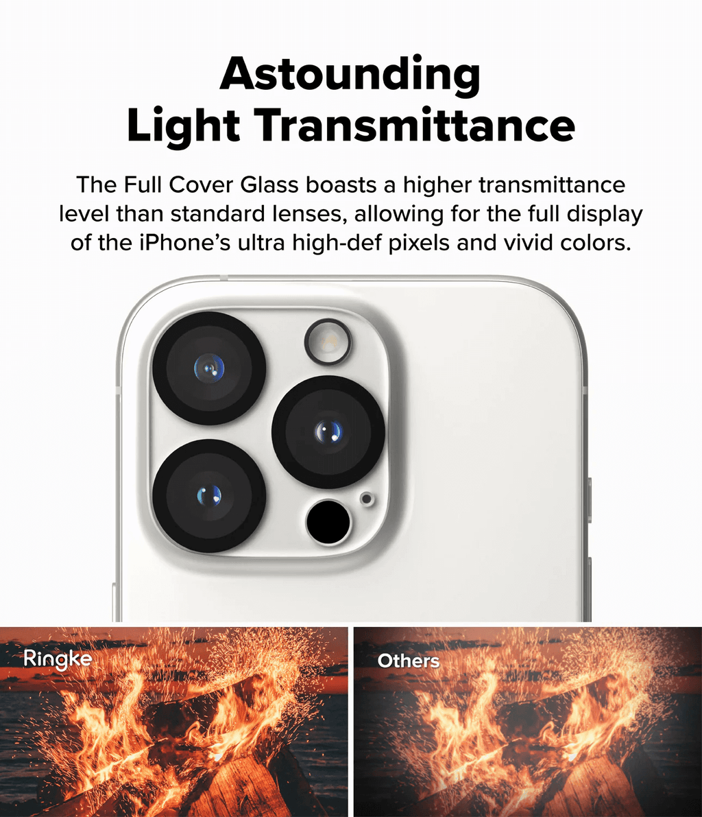 Protector de Cámara para iPhone 16 Pro / 16 Pro Max - Ringke Camera Glass (Pack de 2)