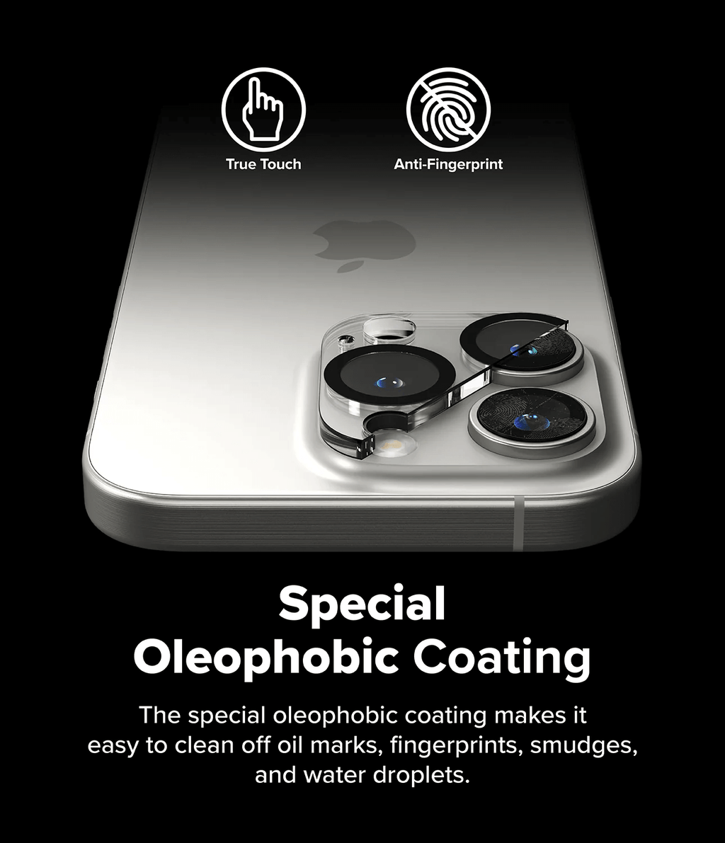 Protector de Cámara para iPhone 16 Pro / 16 Pro Max - Ringke Camera Glass (Pack de 2)