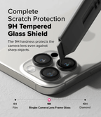 Protector de Cámara para iPhone 16 Pro / 16 Pro Max - Ringke Camera Lens Frame Glass (Pack de 2)