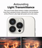Protector de Cámara para iPhone 16 Pro / 16 Pro Max - Ringke Camera Lens Frame Glass (Pack de 2)