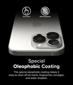 Protector de Cámara para iPhone 16 Pro / 16 Pro Max - Ringke Camera Lens Frame Glass (Pack de 2)