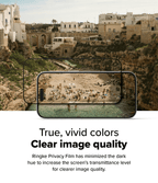 Vidrio Templado para iPhone 16 Pro Max - Ringke Easy Slide Privacy Glass (Pack de 2)