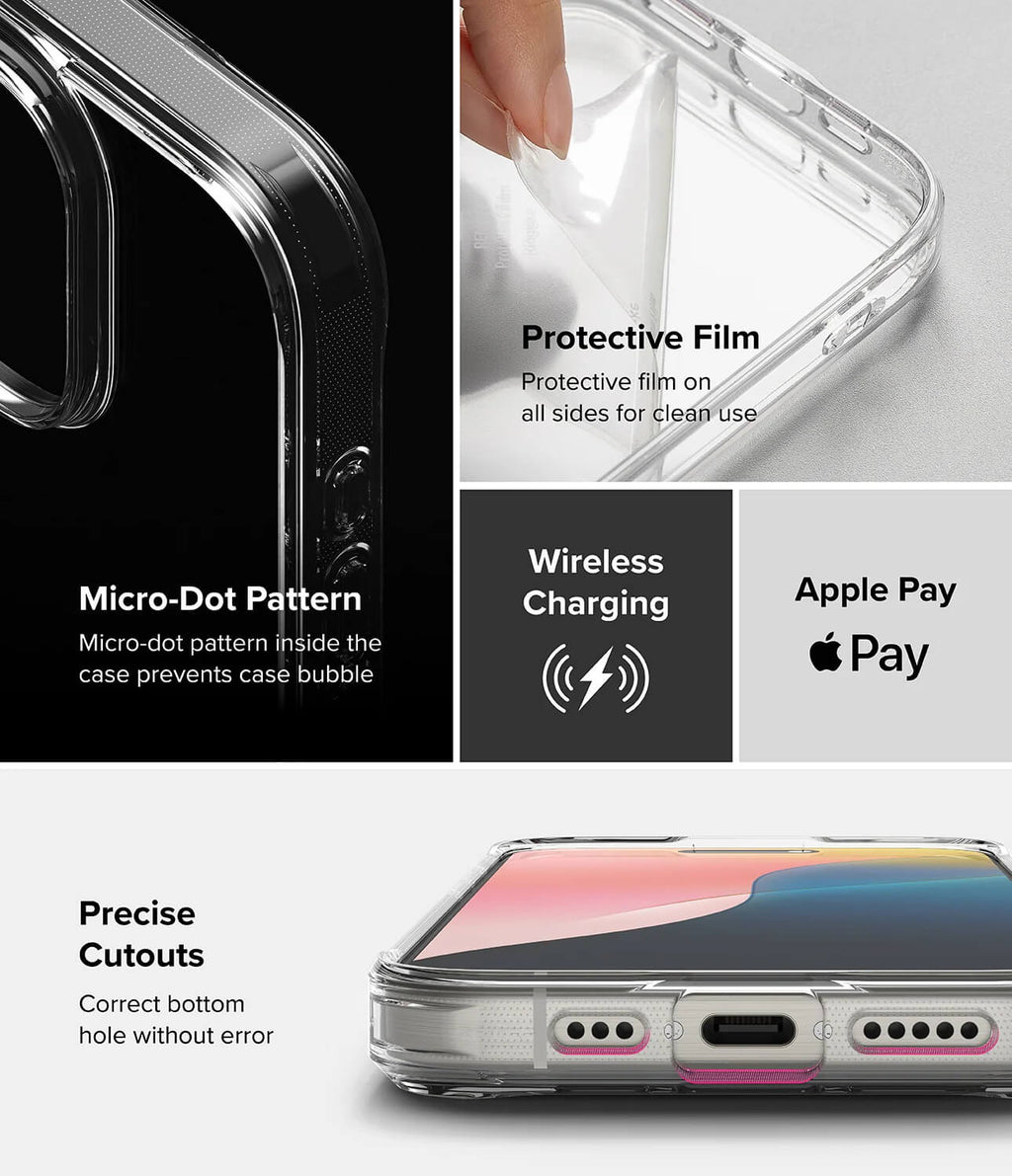 Estuche para iPhone 16 Pro Max - Ringke Fusion