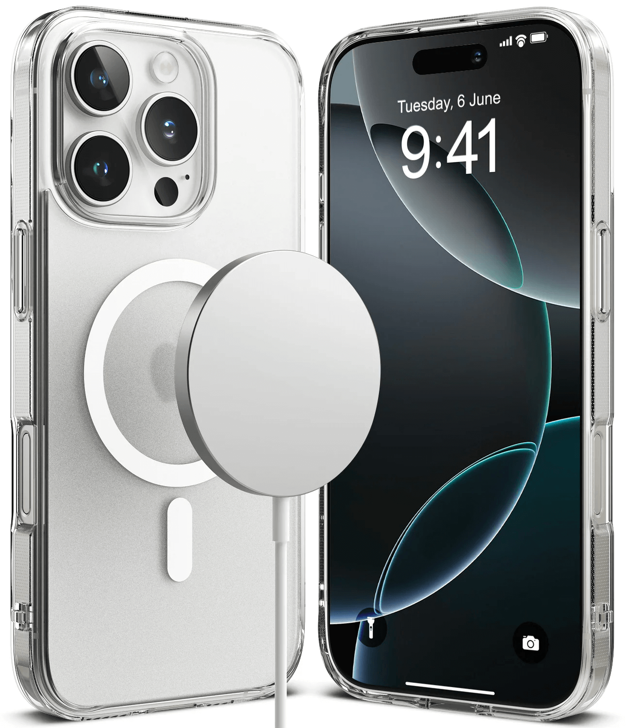 Estuche para iPhone 16 Pro Max - Fusion Magnetic - Matte Clear