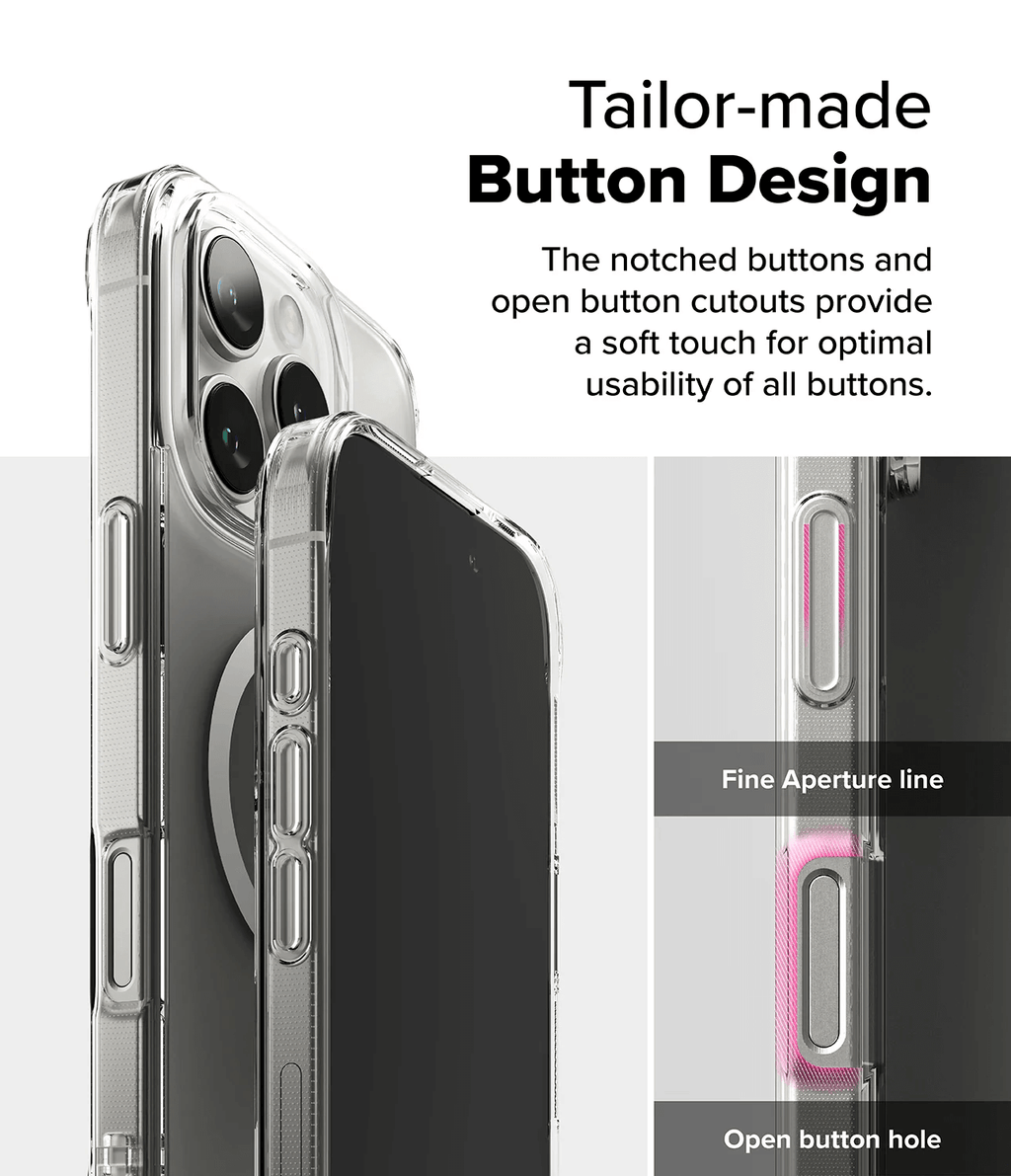 Estuche para iPhone 16 Pro Max - Fusion Magnetic - Matte Clear