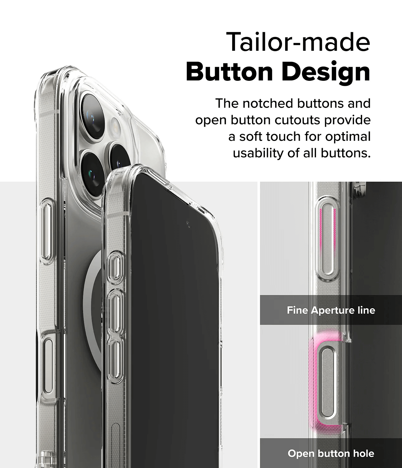 Estuche para iPhone 16 Pro Max - Fusion Magnetic - Matte Clear