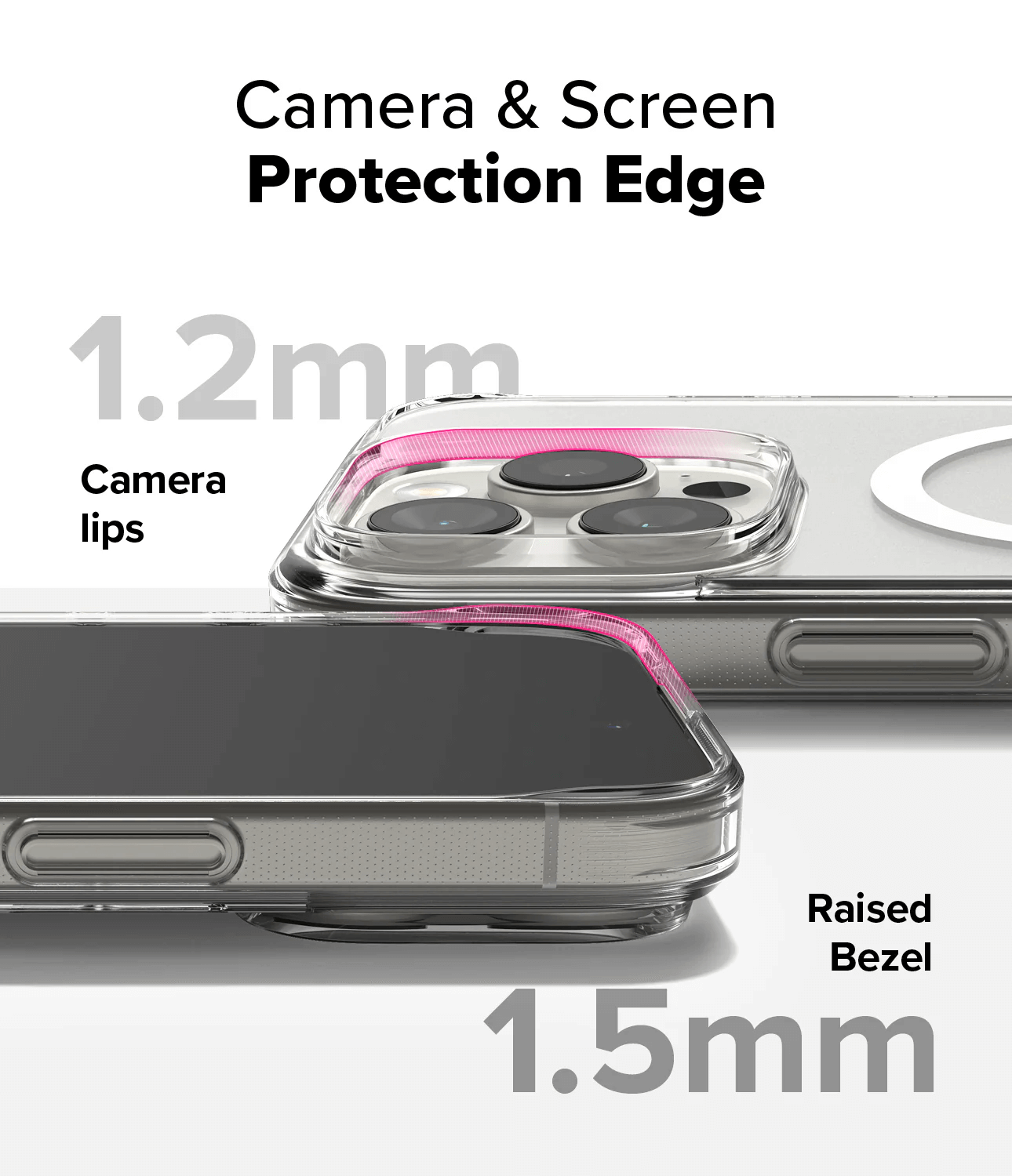 Estuche para iPhone 16 Pro Max - Fusion Magnetic - Matte Clear