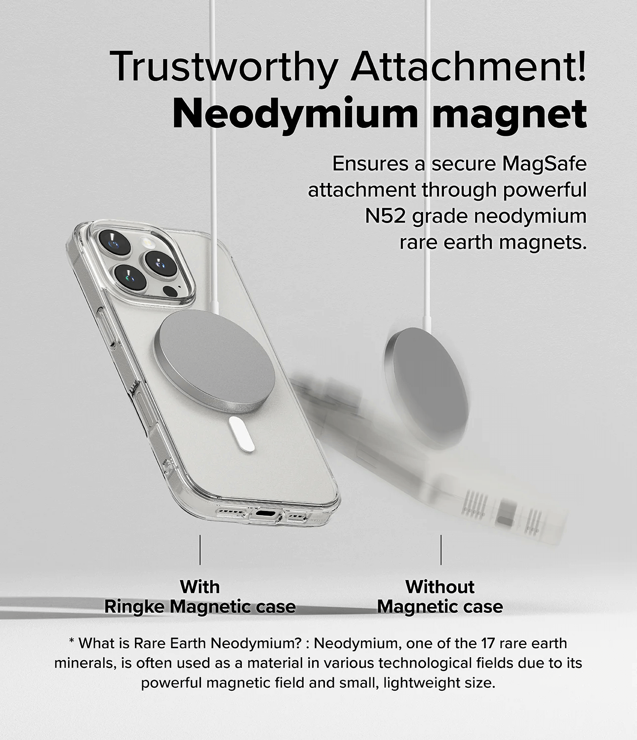 Estuche para iPhone 16 Pro Max - Fusion Magnetic - Matte Clear