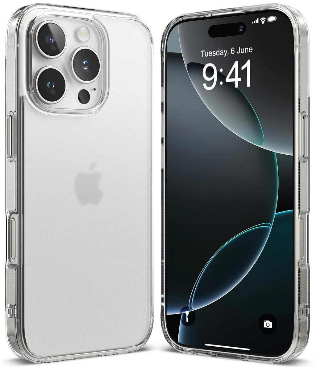 Estuche para iPhone 16 Pro Max - Ringke Fusion Matte - Clear
