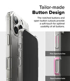 Estuche para iPhone 16 Pro Max - Ringke Fusion Matte - Clear