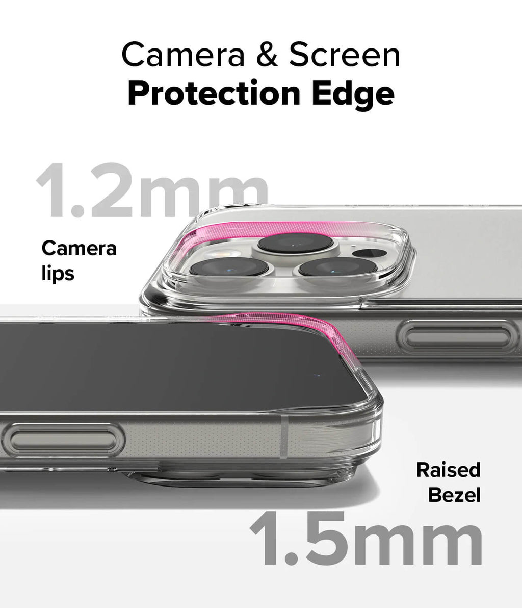 Estuche para iPhone 16 Pro Max - Ringke Fusion Matte - Clear