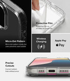 Estuche para iPhone 16 Pro Max - Ringke Fusion Matte - Clear