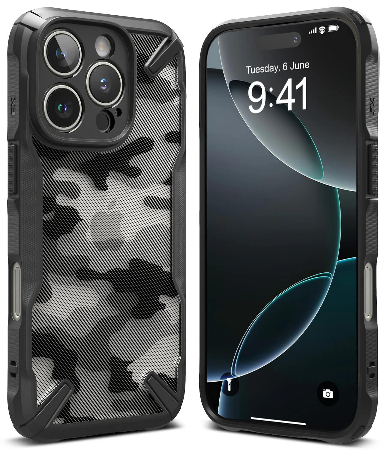 Estuche para iPhone 16 Pro Max - Ringke Fusion-X