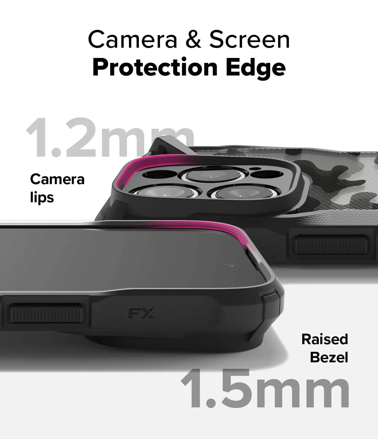 Estuche para iPhone 16 Pro Max - Ringke Fusion-X
