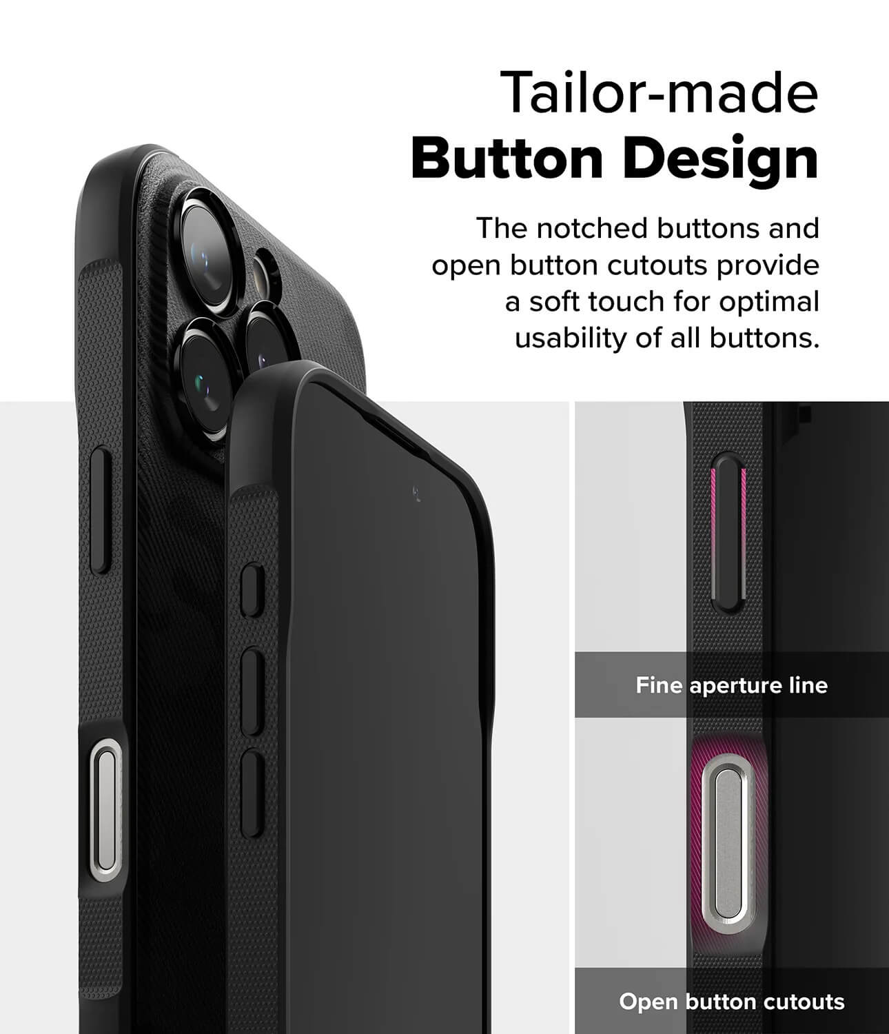 Estuche para iPhone 16 Pro Max - Ringke Onyx Design